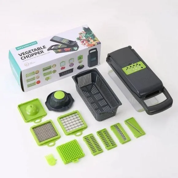 Vegetable Chopper with Multi-Functional Blades - Picture 3 of 3